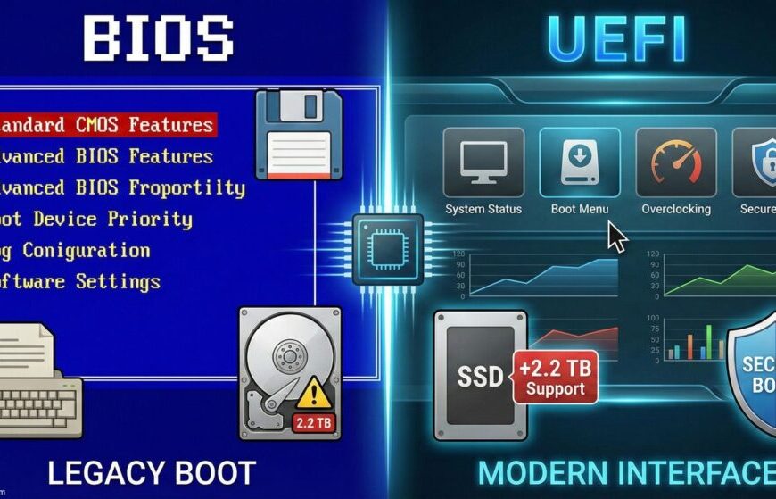 BIOS vs UEFI: Desentrañando los Desafíos del Modo de Arranque en la Instalación de Windows y Linux