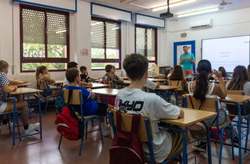 Alumnos de secundaria en Andalucía