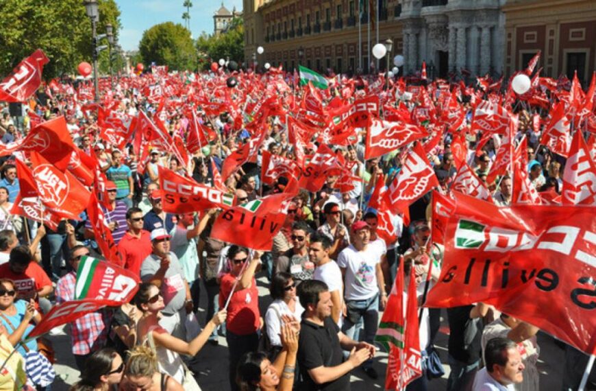 Movilización de CCOO