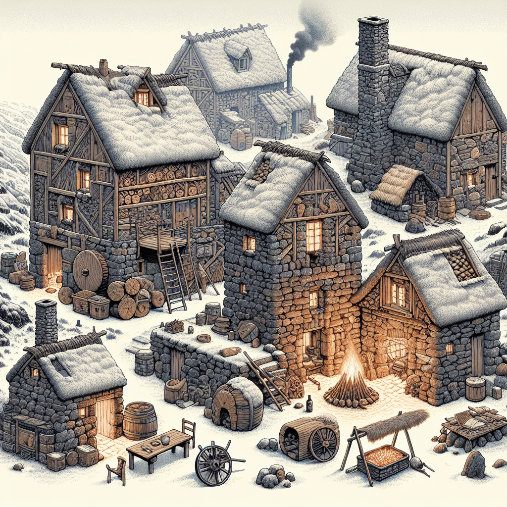 Casas Medievales: Ingeniosas Estrategias de Calor sin Chimeneas ni Ventanas 1 Juan Hernández