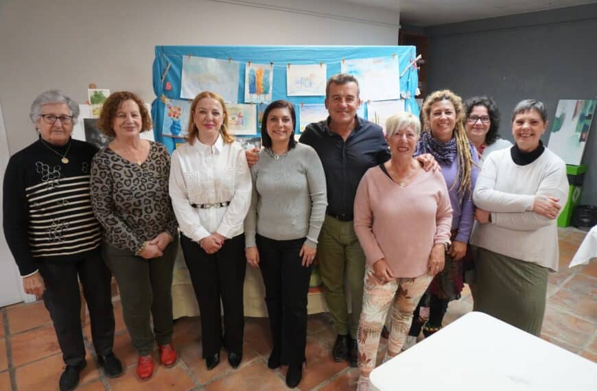 Cierre del Taller de Pintura 'Carmen de Burgos' organizado por la Diputación y Carboneras