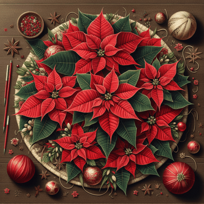 este es el sencillo truco para mantener las flores de Pascua rojas todo el año