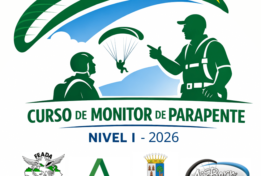 Convocatoria del Curso de Monitor de Parapente Nivel I - 2026