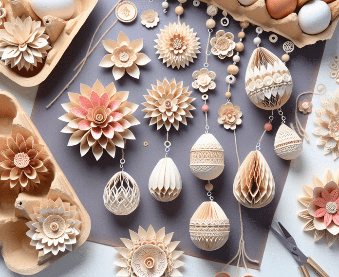 La decoración de reciclaje que puedes hacer con cartones de huevos y que queda mejor de lo que parece