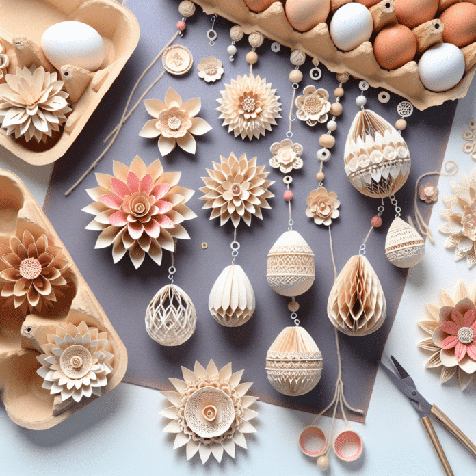 Creaciones Innovadoras: Transformando Cartones de Huevos en Arte 1 La decoración de reciclaje que puedes hacer con cartones de huevos y que queda mejor de lo que parece