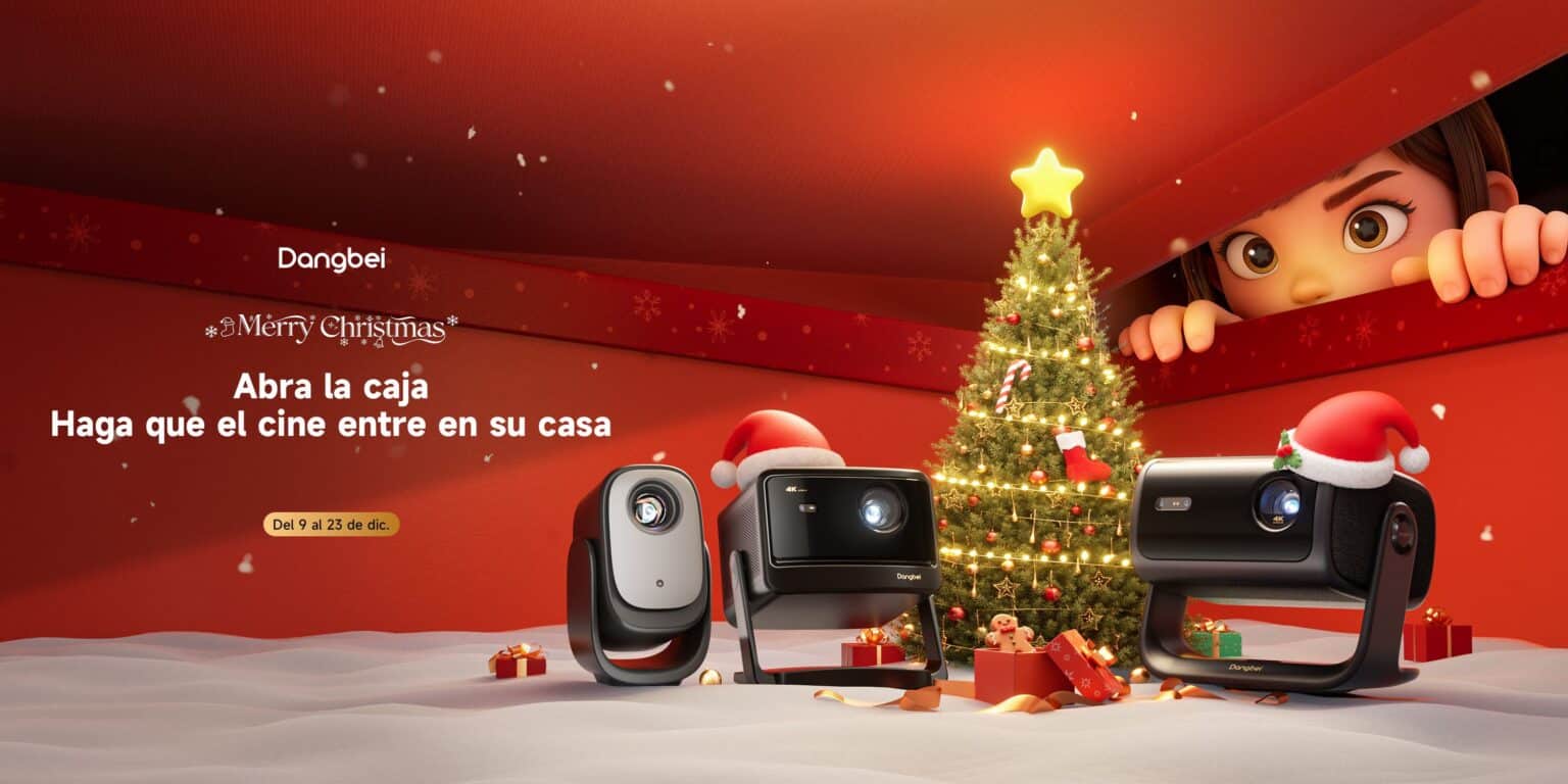 Dangbei Ofrece Descuentos Navideños de Hasta 26.7% en Proyectores 4K para Cine en Casa en Amazon España 1 Dangbei presenta sus ofertas navideñas en Amazon España: hasta un 26,7 % de descuento en proyectores de cine en casa 4K