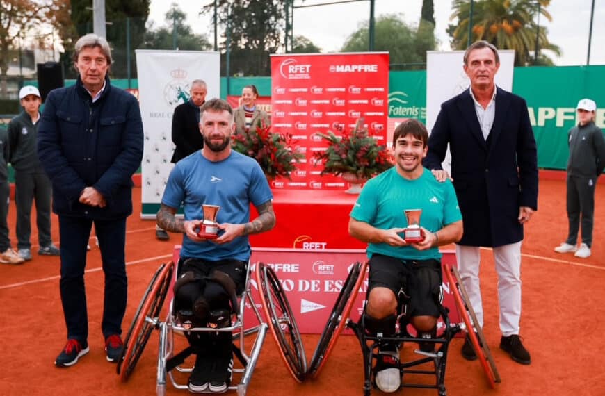 De la Puente y Bukala, campeones de España de dobles en el Real Club Pineda de Sevilla