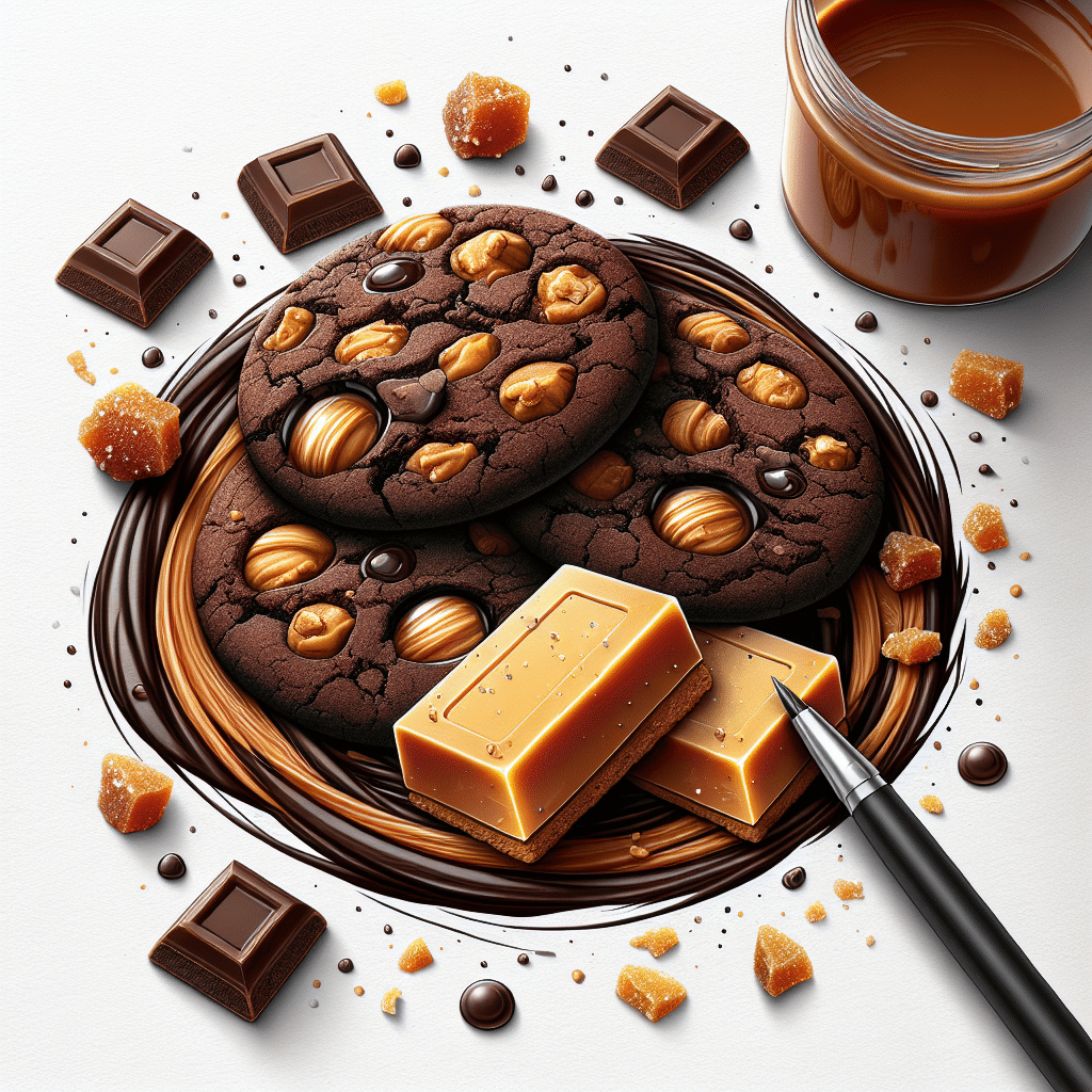 Delicia Irresistible: Galletas de Chocolate con Toffee y Mantequilla Dorada 1 Silvia Pastor