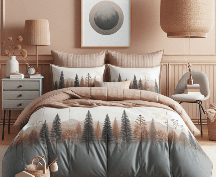 Acaba de llegar a Zara Home una funda nórdica reversible con el color tendencia de esta temporada