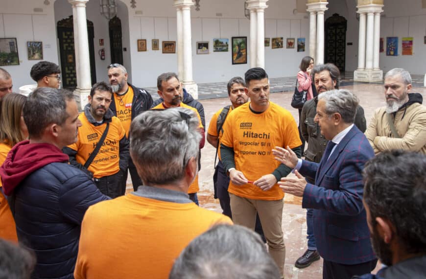 Diálogo entre la Diputación de Córdoba y CCOO sobre la Situación Social de los Trabajadores de Hitachi