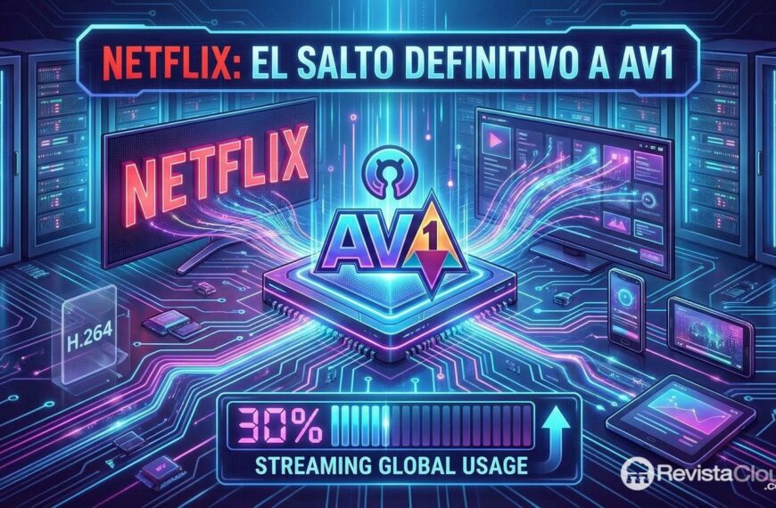 El Auge del Codec AV1: Impulsa el 30% del Streaming en Netflix Mientras AV2 Comienza a Despuntar