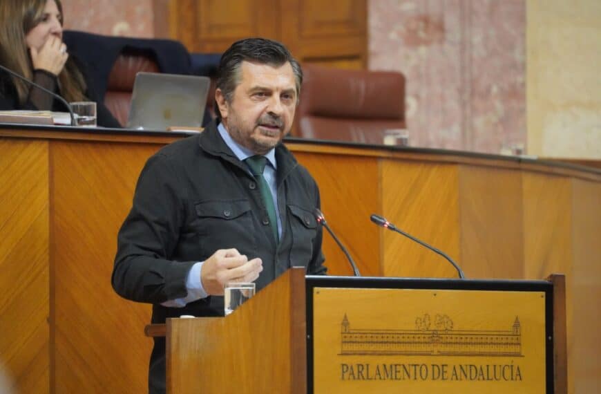 Toni Martín, durante el debate final de Presupuestos 2026