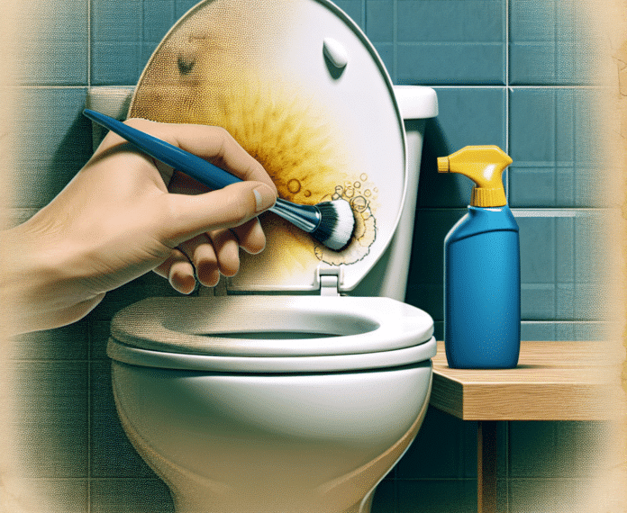 Esta es la sencilla técnica de los expertos para blanquear los asientos del váter y eliminar en nada las manchas amarillas