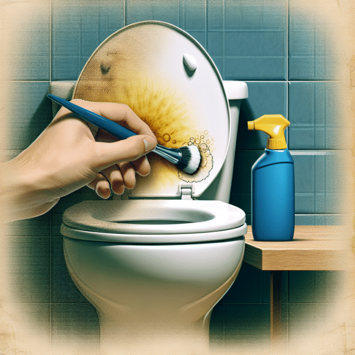 El Método Imbatible de los Expertos: Cómo Blanquear Asientos de WC y Eliminar Manchas Amarillas Efectivamente 1 Esta es la sencilla técnica de los expertos para blanquear los asientos del váter y eliminar en nada las manchas amarillas