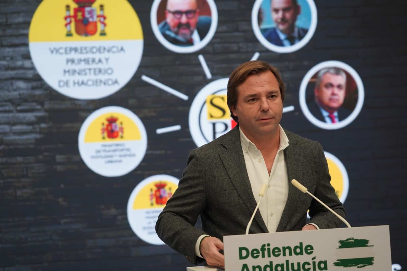 El Modelo de Sánchez: Retroceso, Corrupción y Cinismo Político según Montero para Andalucía 1 Antonio Repullo, durante la rueda de prensa del lunes 15 de diciembre