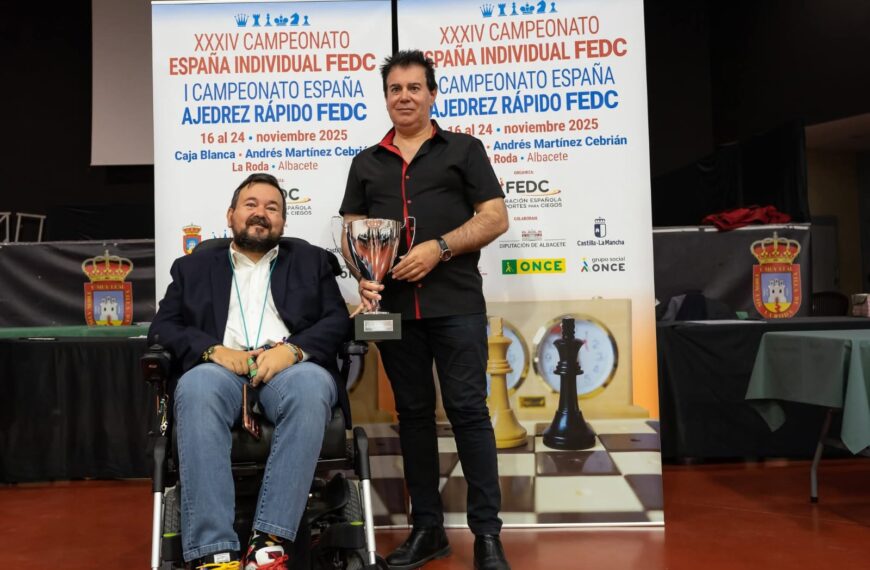 El gaditano José Manuel Vela se corona como campeón de España de ajedrez