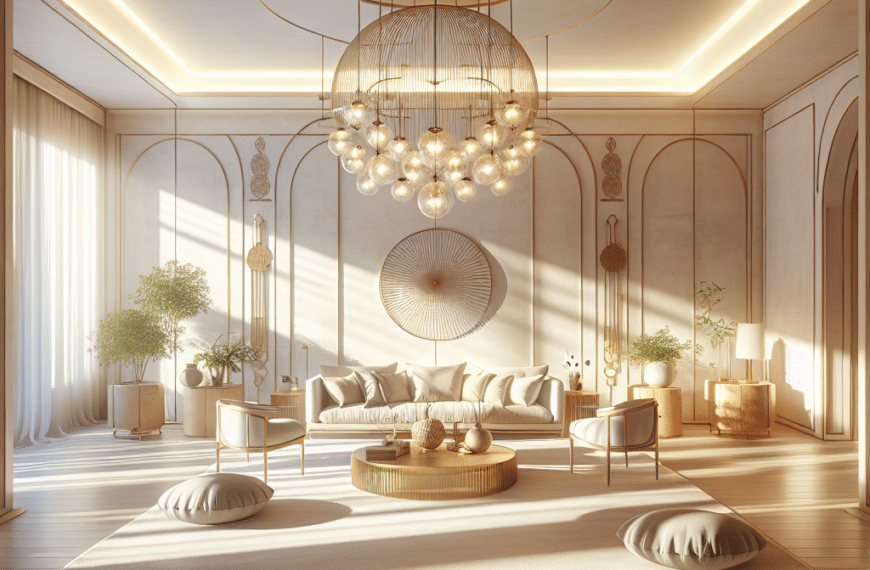 Espacio Radiante: Fusionando Estilo y Amplitud con Perfecta Armonía