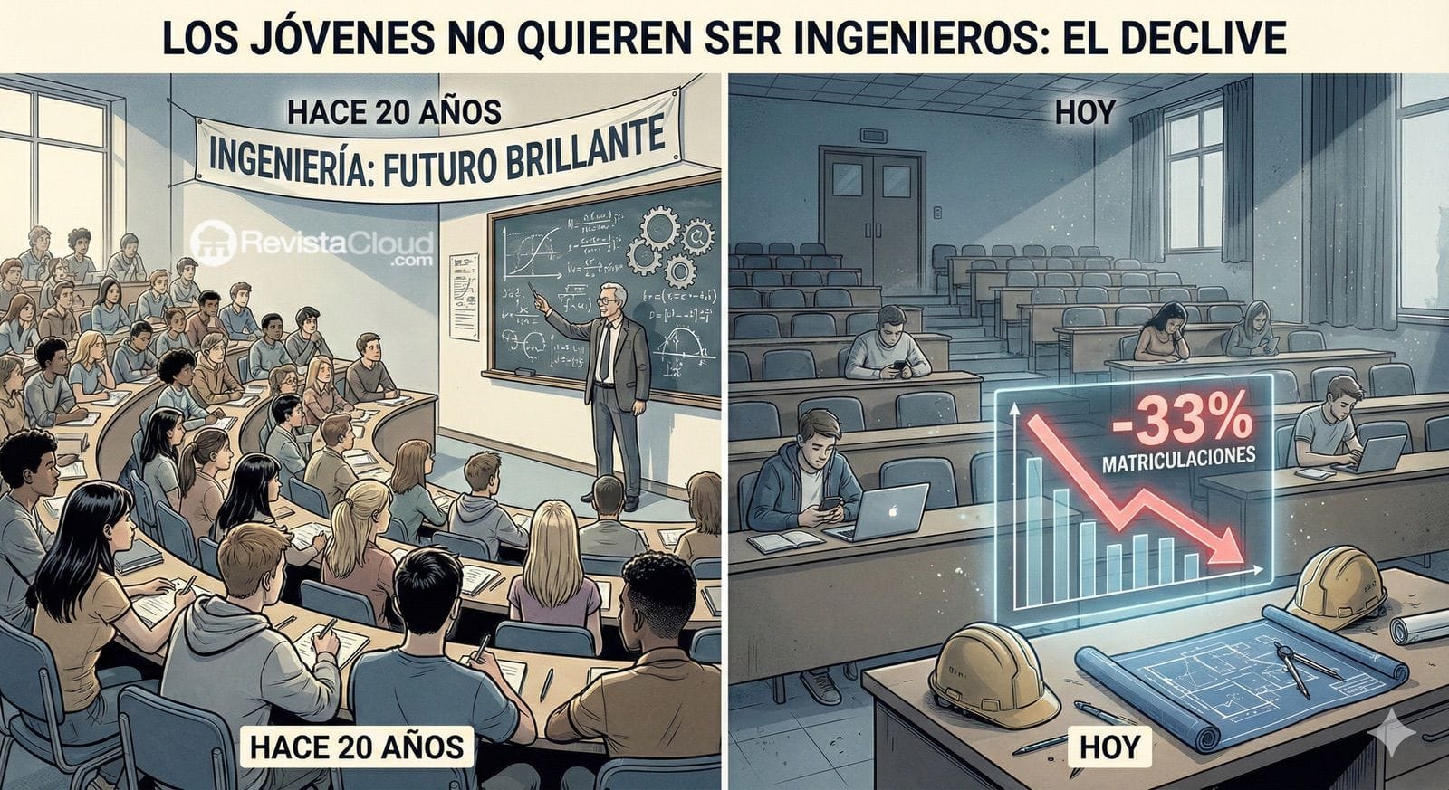 España Enfrenta un Déficit de Ingenieros: Una Alarma para su Futuro Tecnológico 1 Espana Enfrenta un Deficit de Ingenieros Una Alarma para su