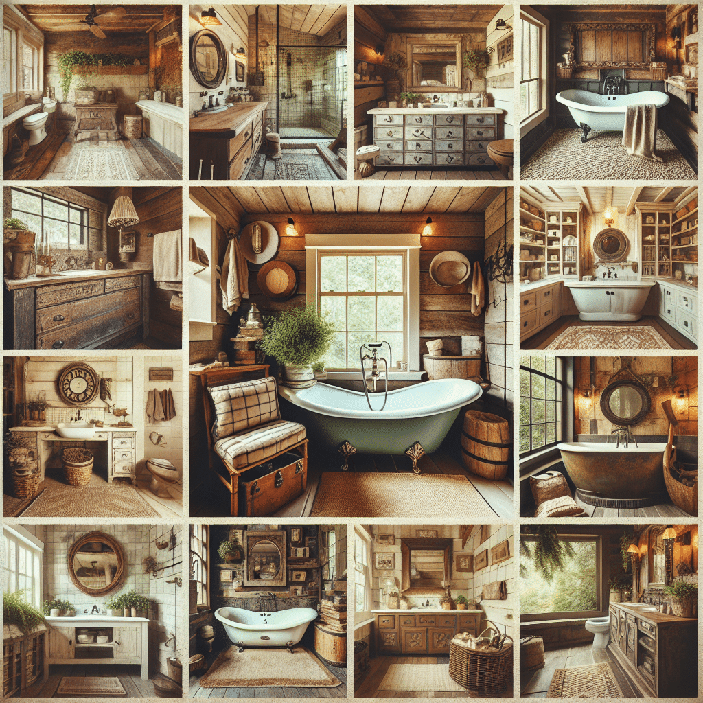 Explora 24 Baños Rústicos que Te Encantarán: Inspiración en Imágenes 1 Silvia Pastor