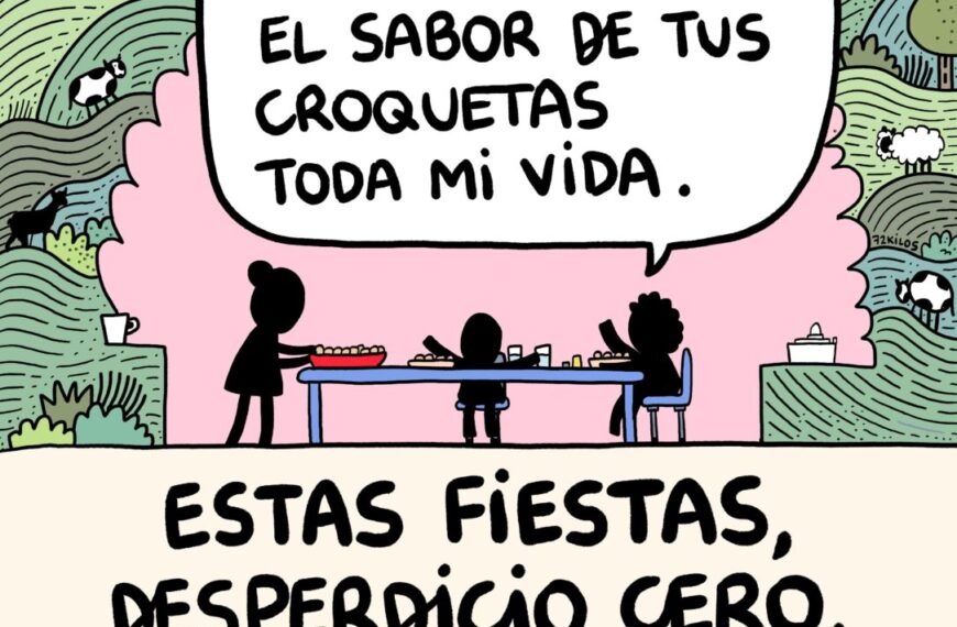 Celebrar unas fiestas sostenibles: el sector lácteo dice ‘no’ al desperdicio