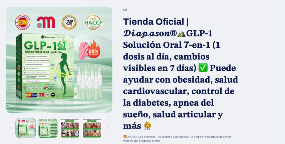 Fraudes Informáticos con IA: Suplantación de Autoridades Sanitarias para Comercializar Fármacos Falsificados 1 Belén Garmendiaz