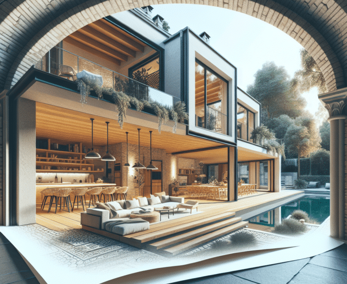 así es esta espectacular vivienda italiana que diluye las fronteras entre interior y exterior