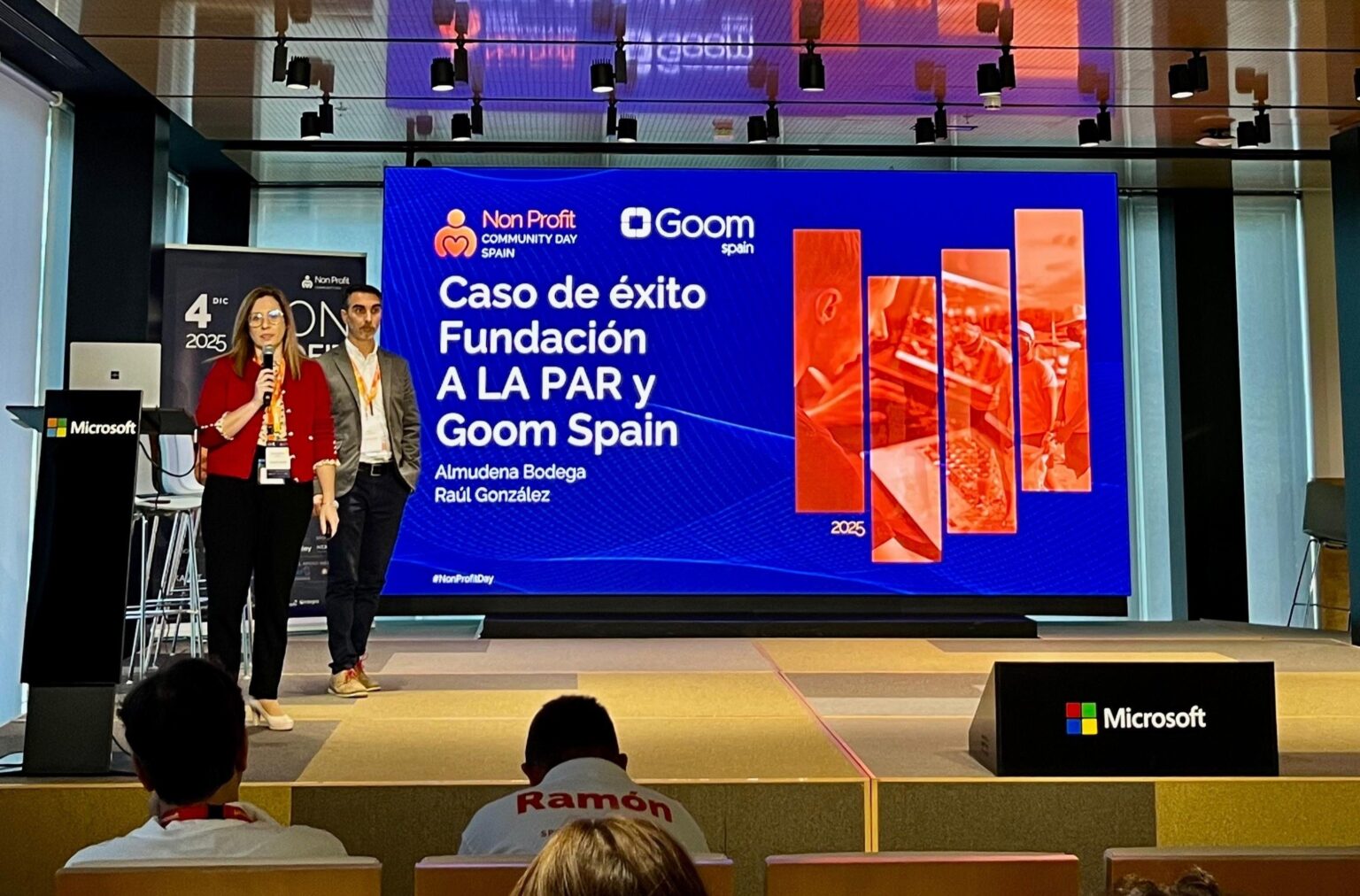 Goom impulsa la digitalización del Tercer Sector como sponsor platino en Non Profit Community Day en Microsoft