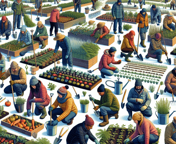 Qué sembrar en enero y qué labores tocan en el huerto este primer mes del año