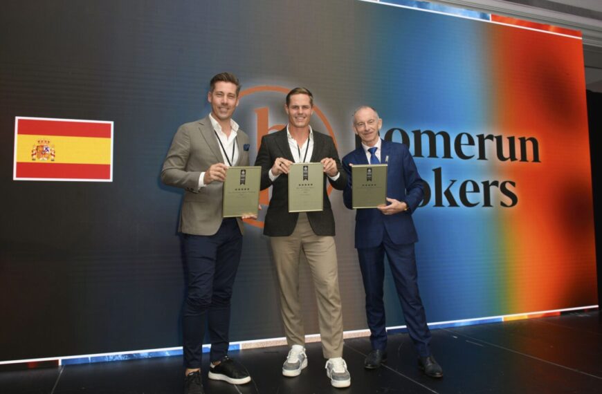 Homerun Brokers, galardonada con cinco reconocimientos en los European Property Awards 