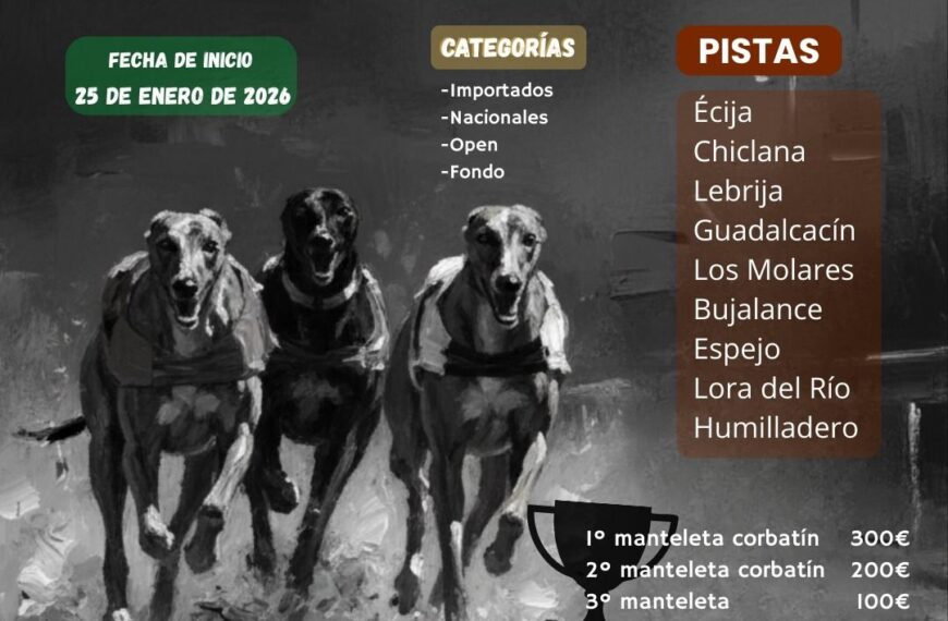 II Liga de Recta de la Federación Andaluza de Galgos