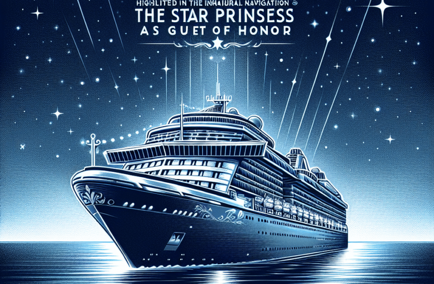 InGroup: Destacado en la Navegación Inaugural del Star Princess como Invitado de Honor