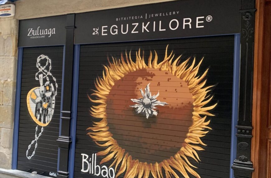 Nueva joyería Zuluaga Eguzkilore en el Casco Viejo de Bilbao