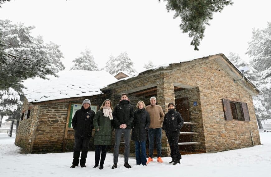 Inauguración del Punto de Información del Puerto de la Ragua por la Diputación de Almería y Granada