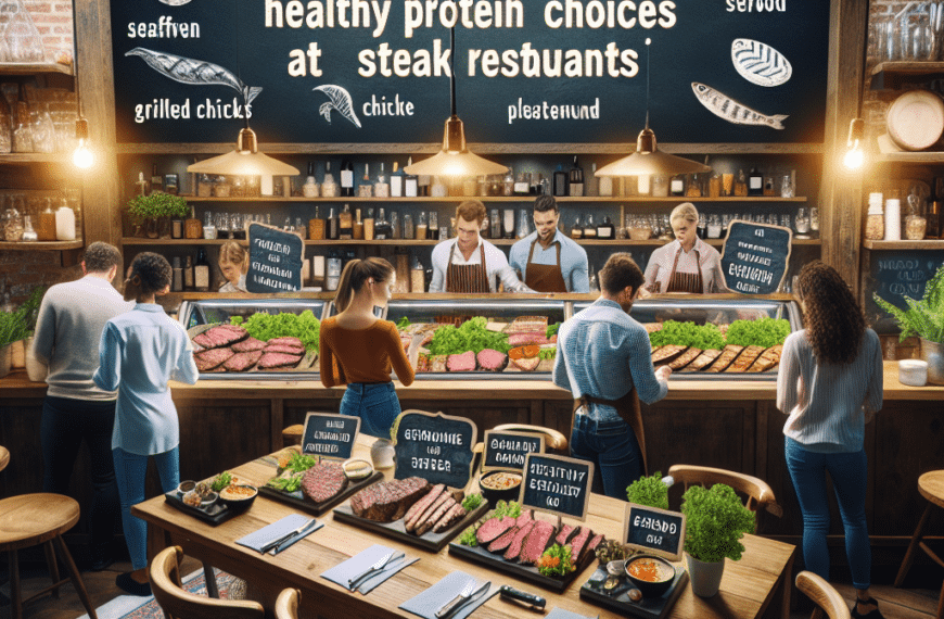 Incremento en la Demanda de Opciones Proteicas Saludables en Restaurantes de Carnes