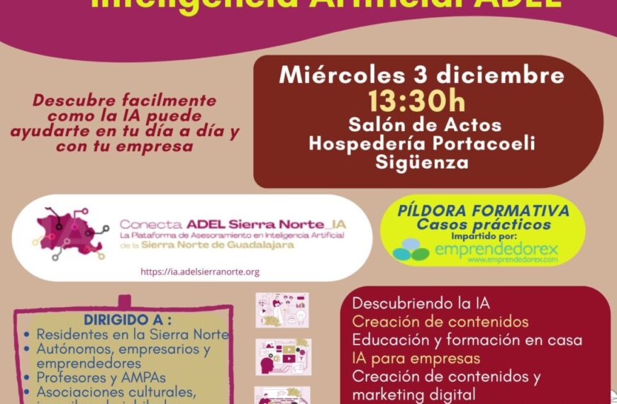 ADEL Sierra Norte presenta su plataforma de IA para modernizar el desarrollo rural