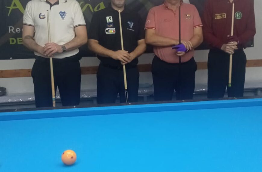 Jaime Sánchez Faraco, Campeón de Andalucía de 3 Bandas 2025/2026 - Federación Andaluza de Billar