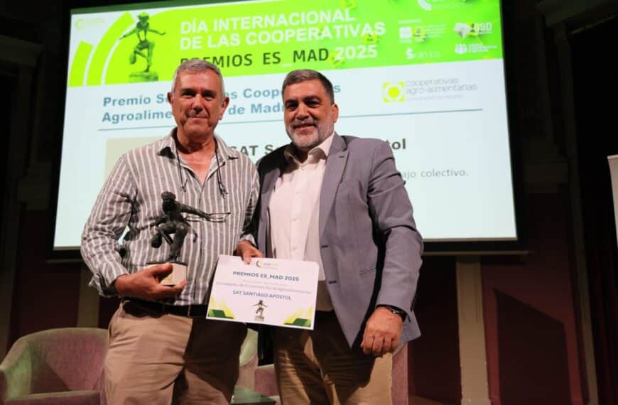 La Almazara Santiago Apóstol, Premio al Mejor Desempeño de Sociedades Cooperativas Agroalimentarias