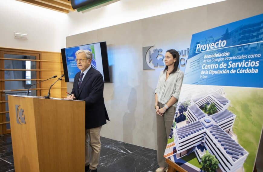 La Diputación de Córdoba adjudica la primera fase de remodelación de los Colegios Provinciales por 5,2 millones de euros