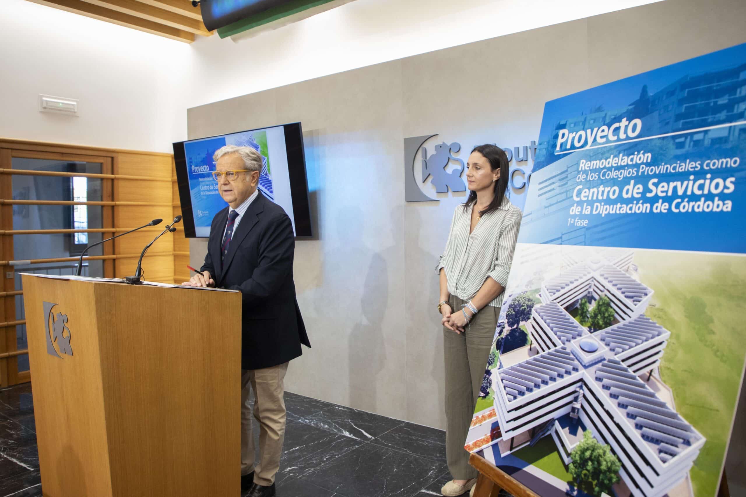 La Diputación de Córdoba adjudica la primera fase de remodelación de los Colegios Provinciales por 5,2 millones de euros