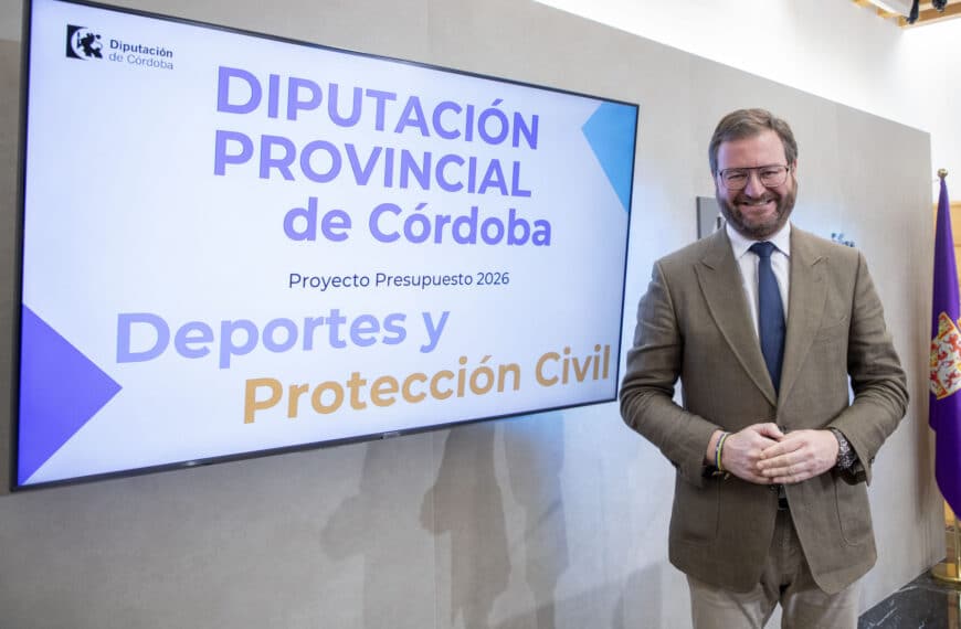 La Diputación de Córdoba aumenta en un 19.91% el presupuesto del Consorcio Provincial de Bomberos, alcanzando los 26.137.490 euros