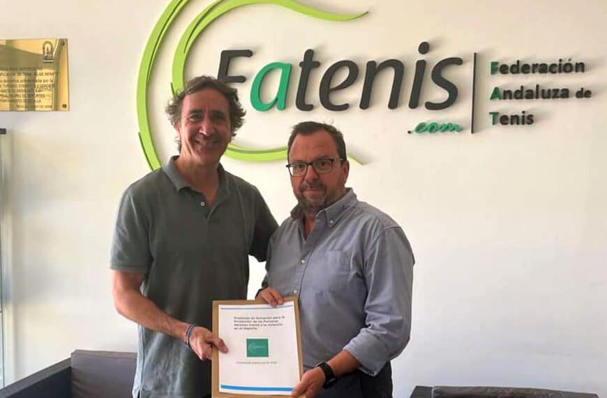 Presentación del Protocolo de Actuación para la Protección del Menor frente a la Violencia en el Deporte por la Federación Andaluza de Tenis