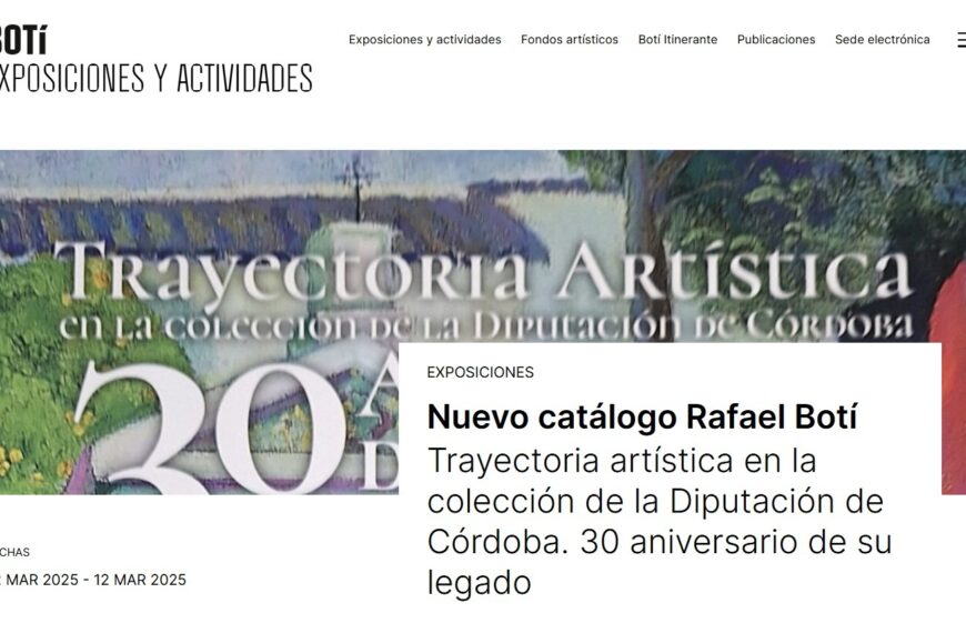 La Fundación Botí Renueva su Página Web: Descarga de Catálogos y Consulta Online de Fondos Bibliográficos
