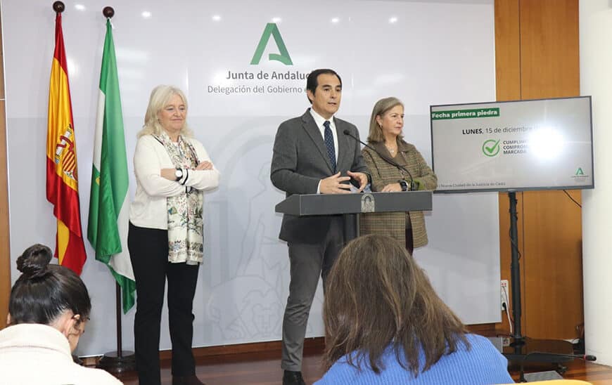 La Junta Inicia Obras en la Ciudad de la Justicia de Cádiz el 15 de Diciembre