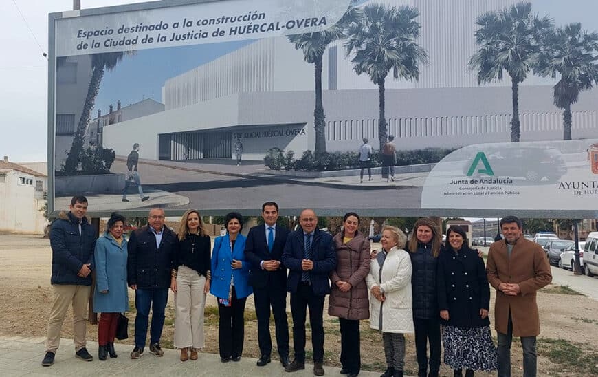 La Junta Licita Construcción de Nueva Sede Judicial en Huércal-Overa por 8,3 Millones