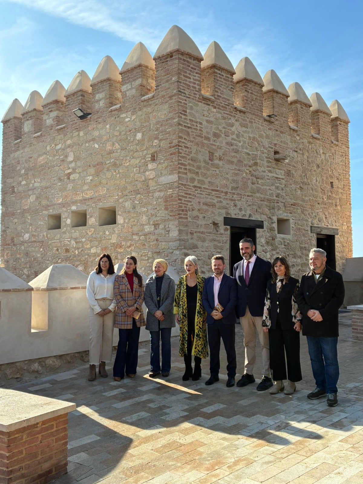 La restauración de la Torre de la Justicia completa una inversión de 10 millones de euros en la Alcazaba 1 La restauración de la Torre de la Justicia completa una inversión de 10 millones de euros en la Alcazaba