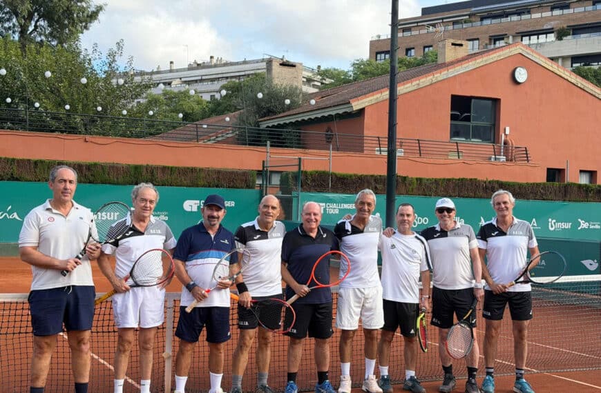 El Real Club Tenis Betis, campeón de Andalucía +60
