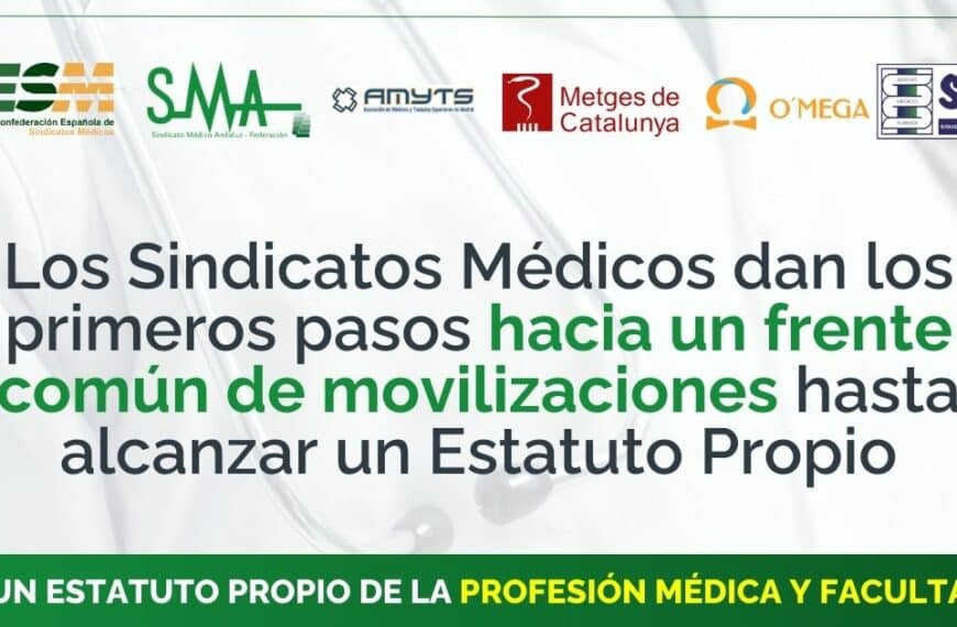 Los Sindicatos Médicos Inician Movilizaciones para Lograr un Estatuto Propio