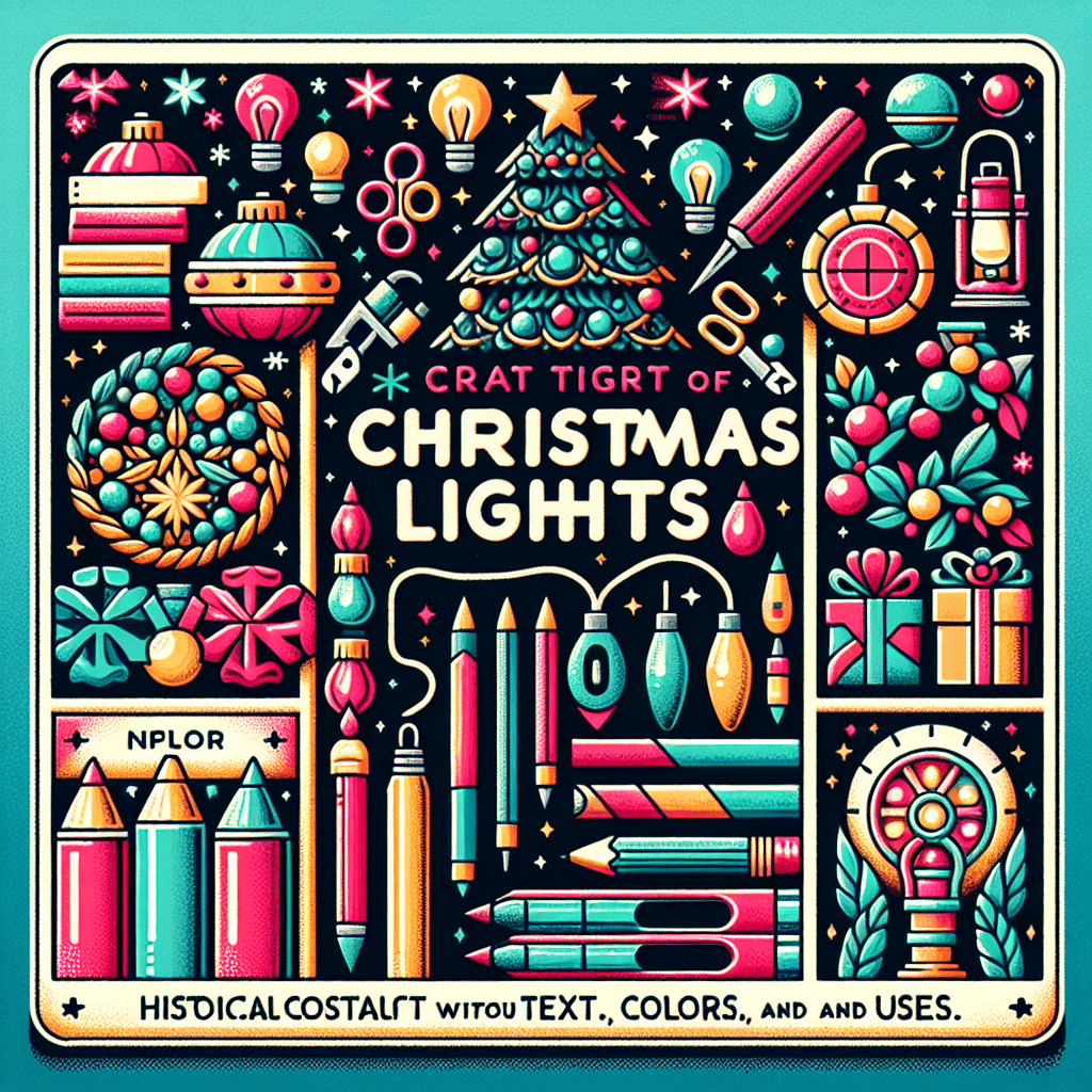 Luces de Navidad: Evolución Histórica, Significado de sus Colores y Diversidad de Usos 1 María MR