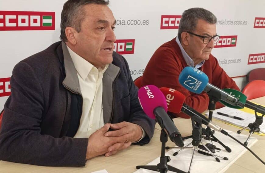 Rueda de prensa informe sobre el impacto de las rentas en la provincia de Málaga