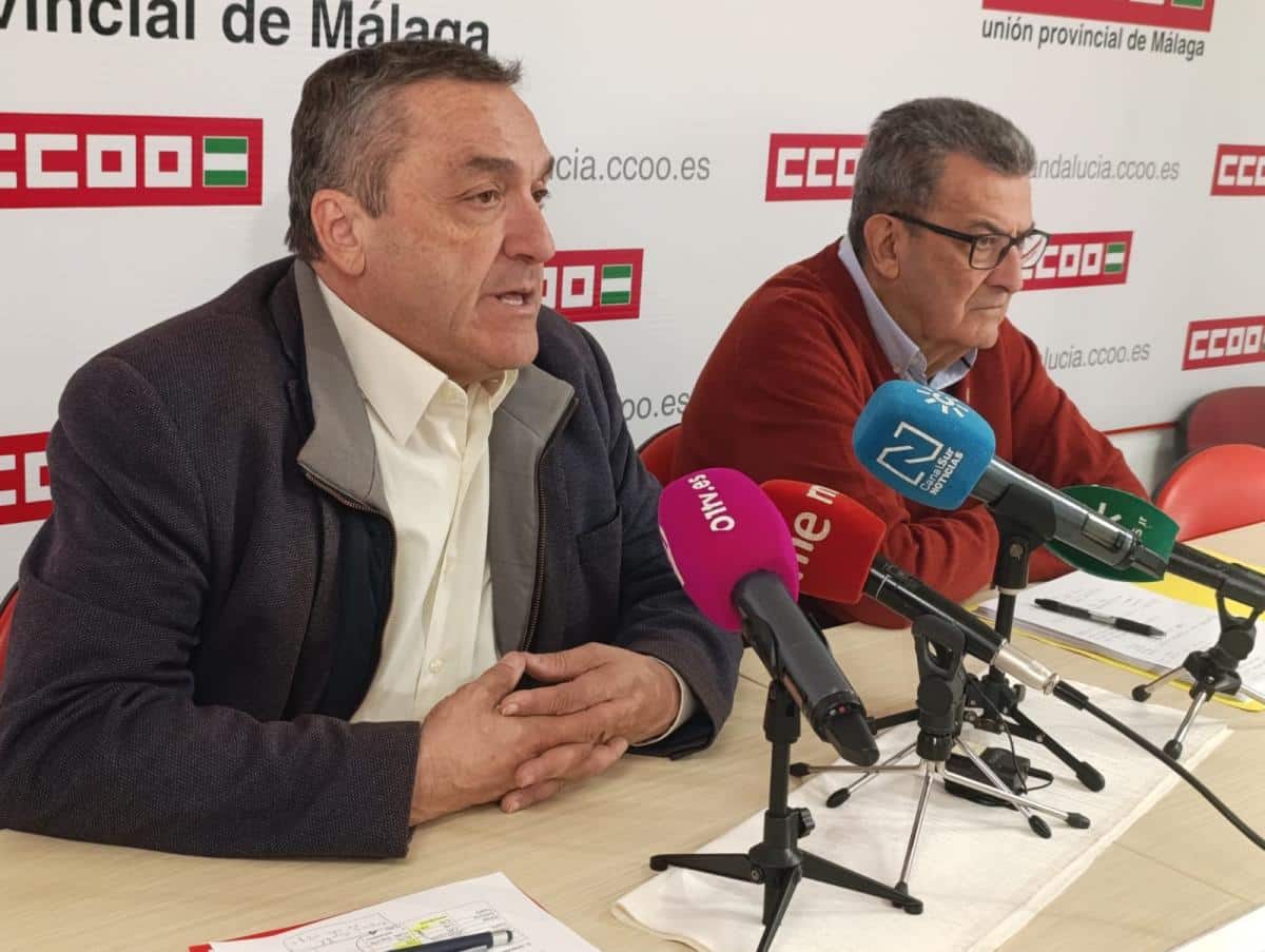 Málaga, a la Cola en Desigualdad de Rentas entre las Provincias 1 Rueda de prensa informe sobre el impacto de las rentas en la provincia de Málaga